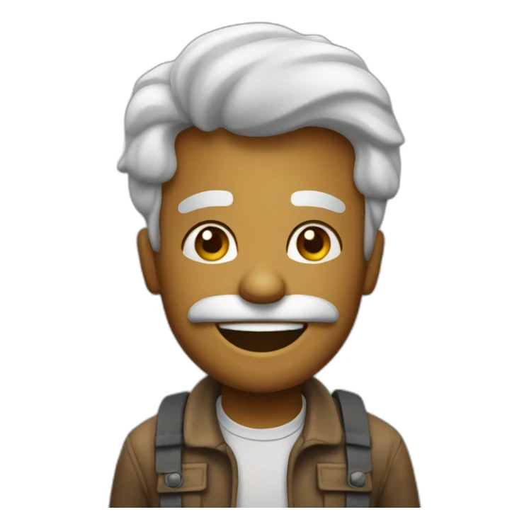 homem com mão pegando fogo sticker