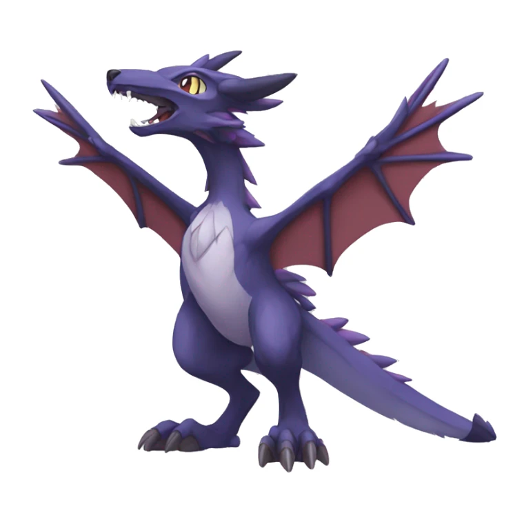 Lombax-Sergal-Noivern-Nargacuga-Fakemon full body sticker