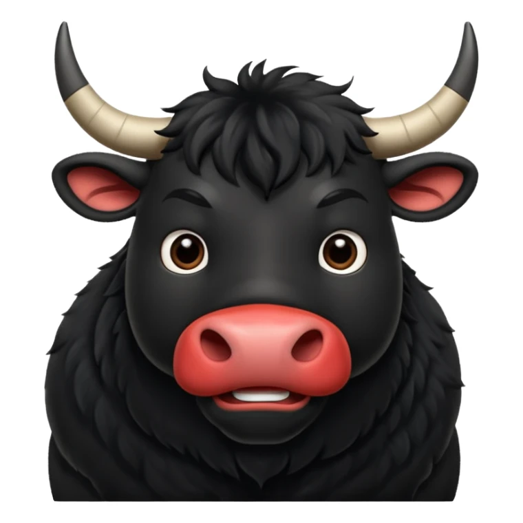 Ferdinand (black) from the Ferdinand disney movie sticker