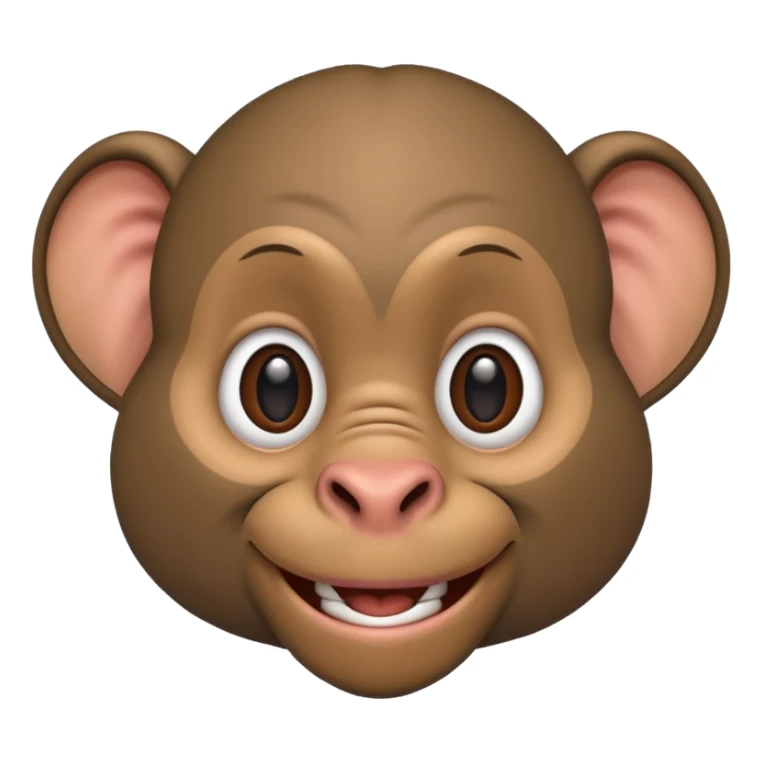 Un garçon au oreille d'éléphant et ressemble au babouin sticker