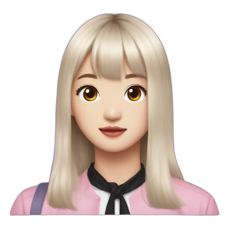 Kim Taehyung from BTS and Jennie Kim from Blackpink sticker