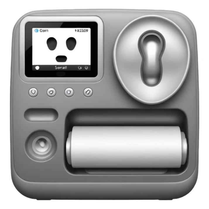 Ultrasound emoji sticker