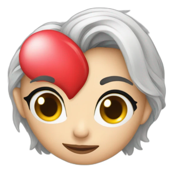 Coeur qui donne un coeur sticker