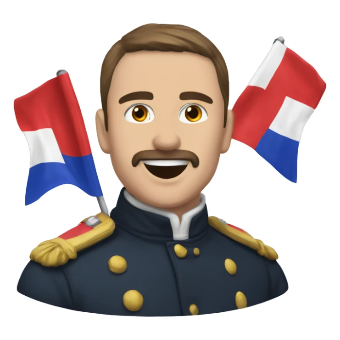 I need a falg like this 🇫🇷 but with the flag of Savie sticker