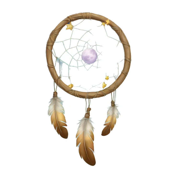 moon-and-stars-dreamcatcher sticker