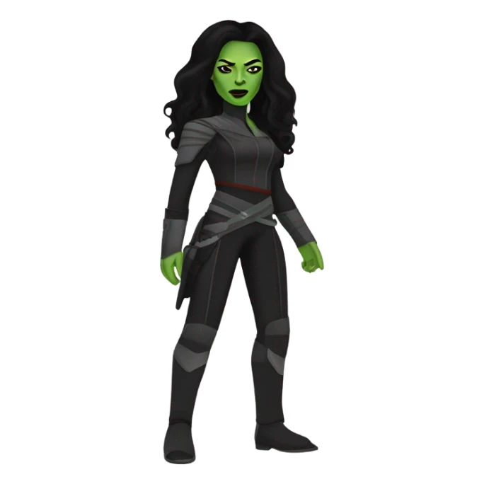 gamora klingon B'Elanna Torres full body sticker