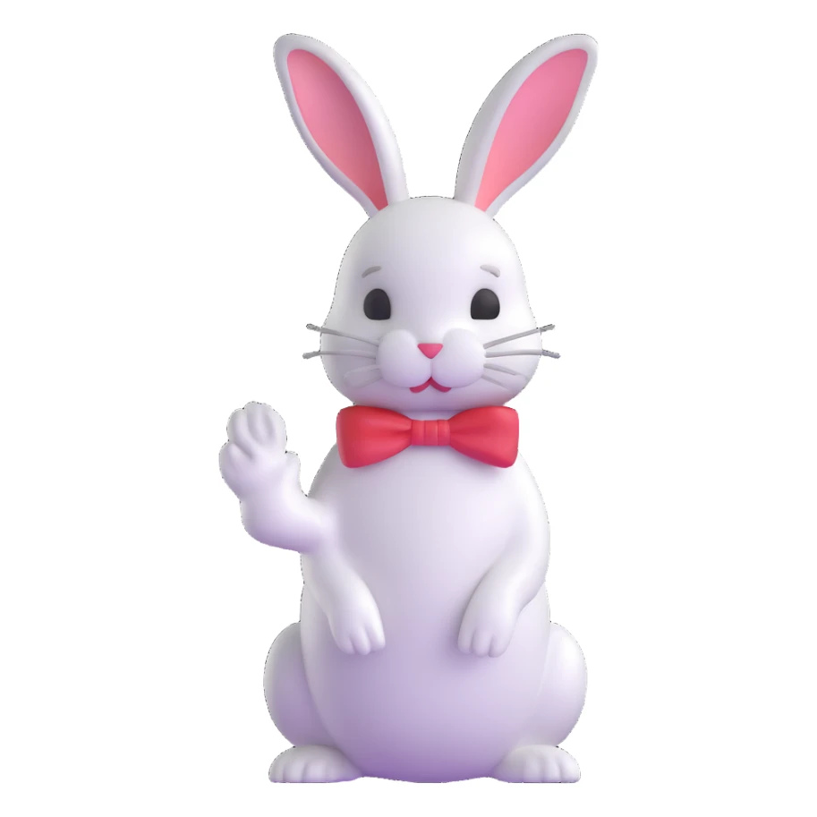 White Rabbit from Alice in Wonderland sticker