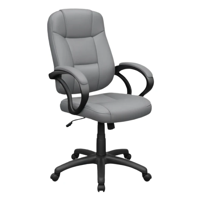 swivel office gry colour chair sticker