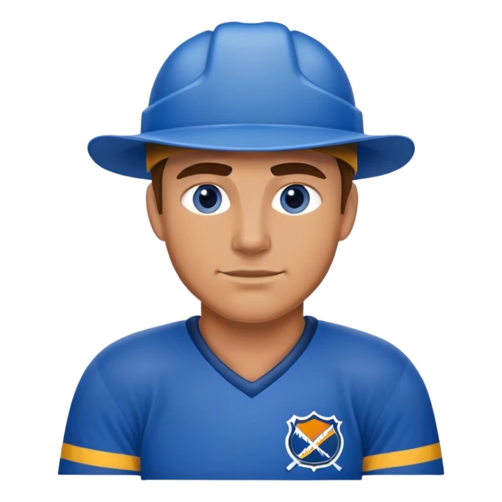 blue collar farmer and hockey player sticker