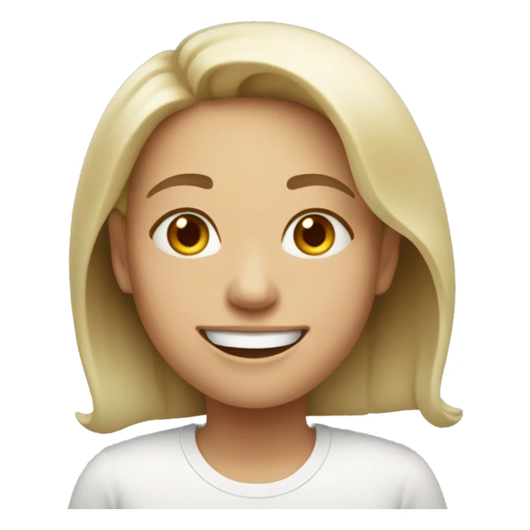 white mother smile happy sticker