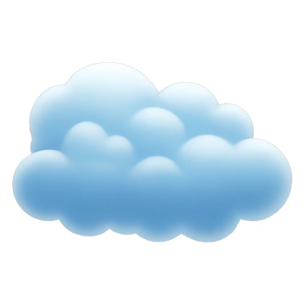 Clouds sticker
