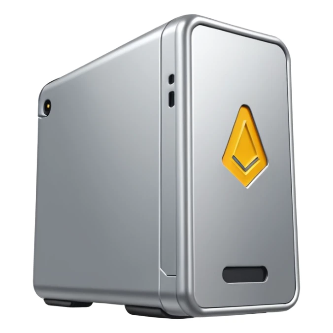 a pc case sticker