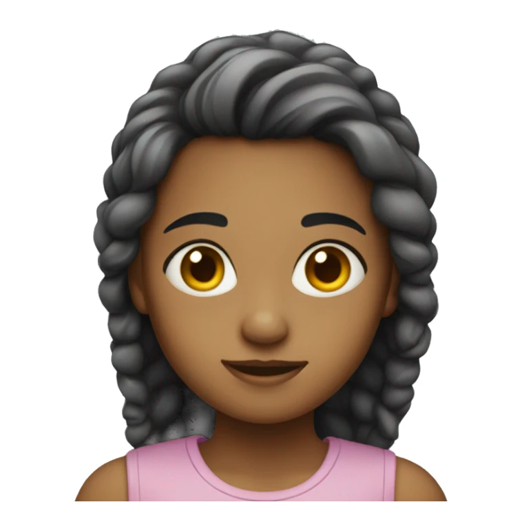 girl looking the the right sticker