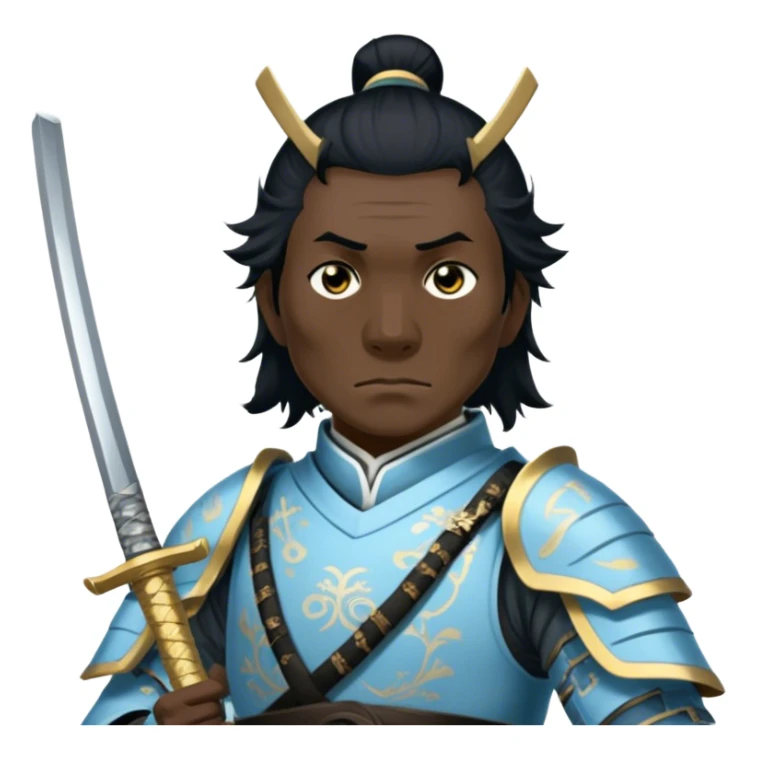 Elegant Samurai sticker