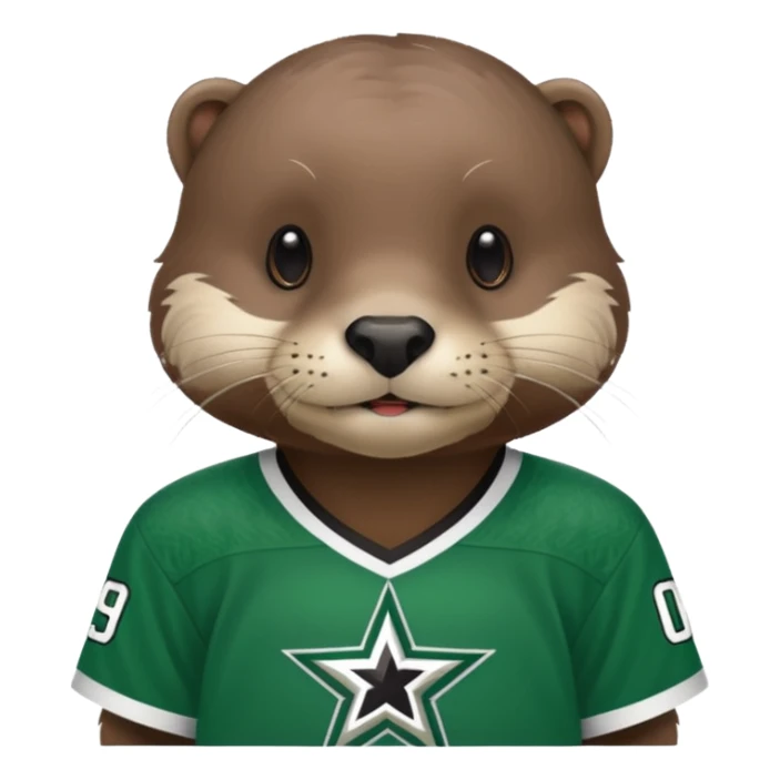 Otter Dallas Stars sticker