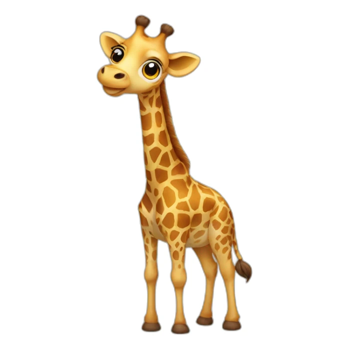 Giraffe sticker