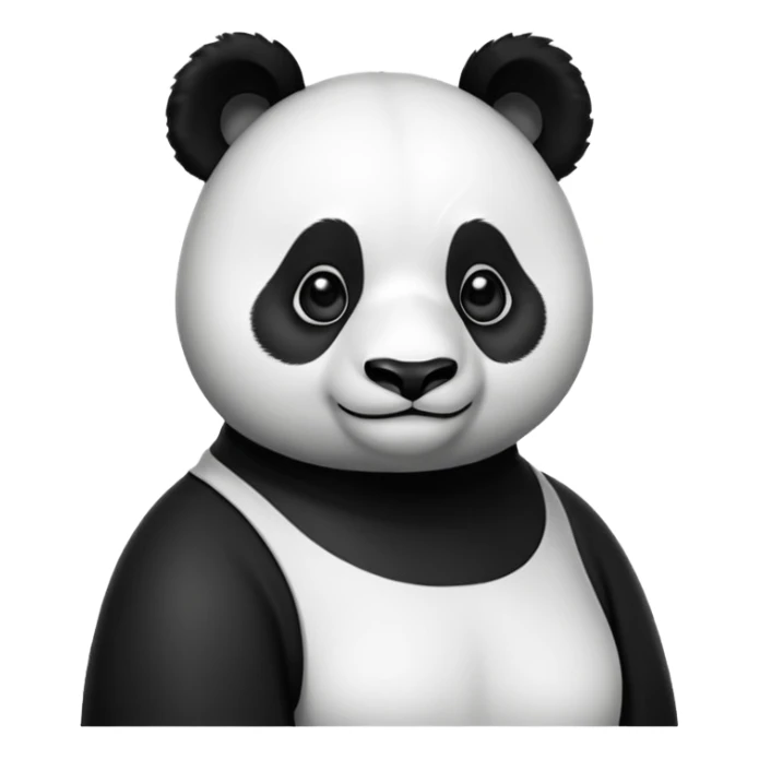 panda féminin dans le palais impérial sticker