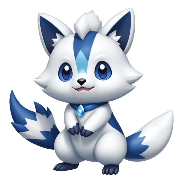 Shiny Oshawott-Meowstic-Zangoose-Hybrid (Full body) sticker