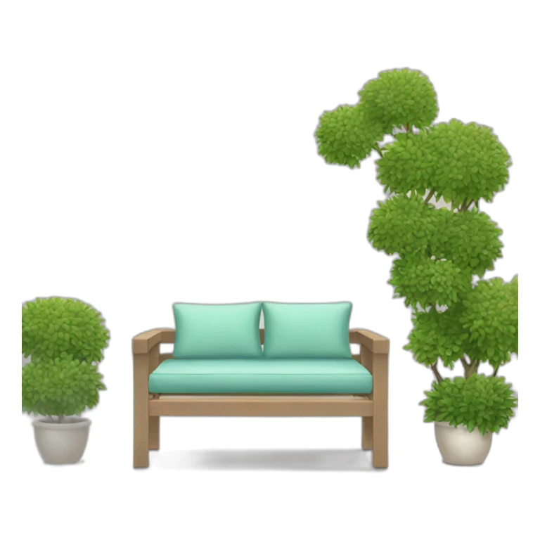 love garden furniture sticker