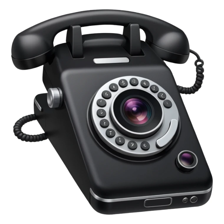 phone and camera  sticker