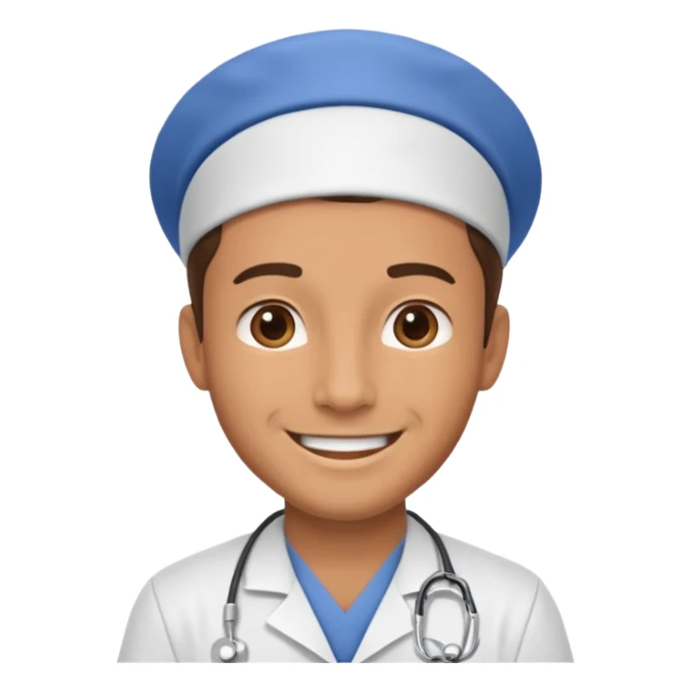 male nurse sticker