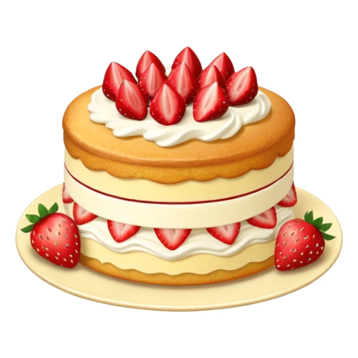 Victoria sponge sticker