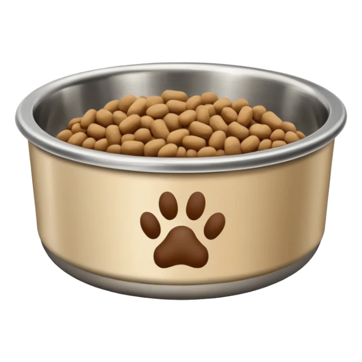 dog food bowl

 sticker