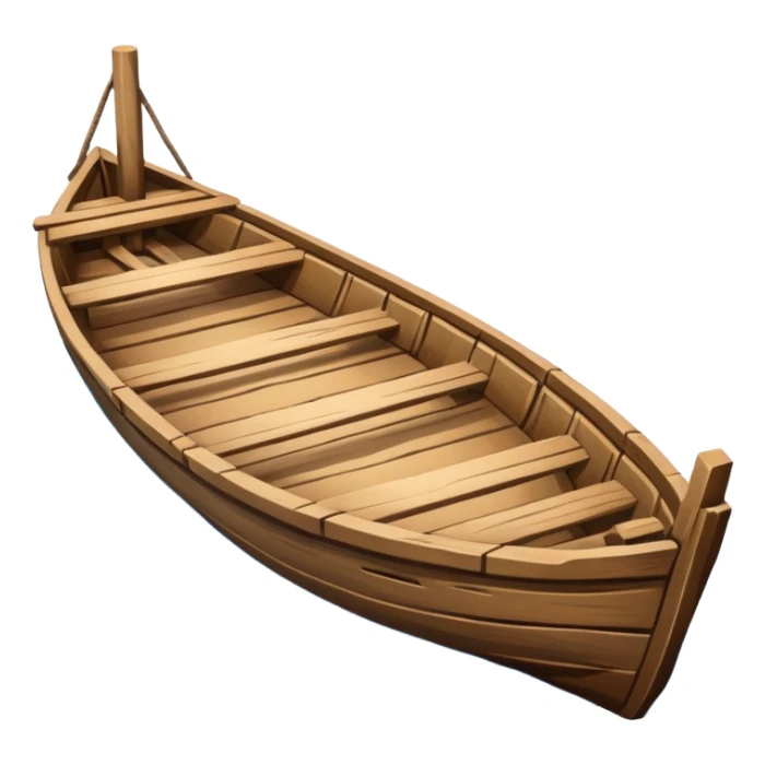 philippine local island boat with two logs on the side sticker