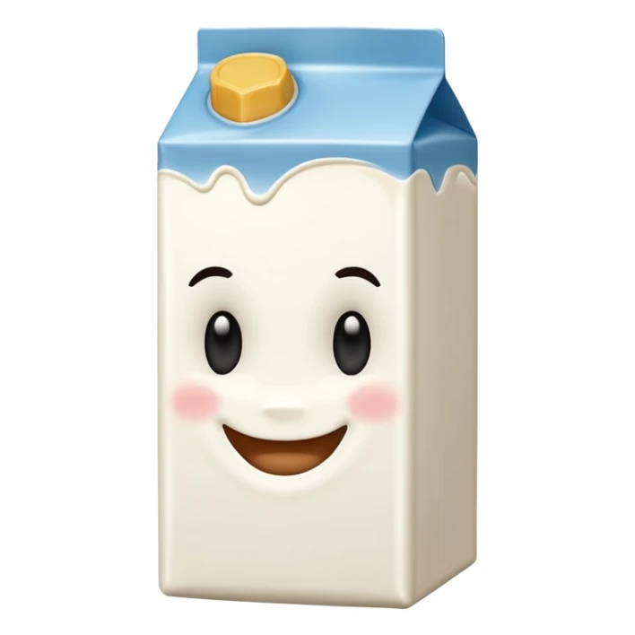 A milk gang cartton style character with ''AMILK'' sticker