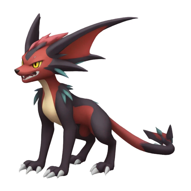 Noivern-Torracat-Zoroark full body sticker