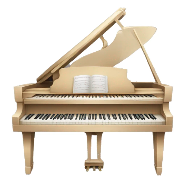 piano sticker