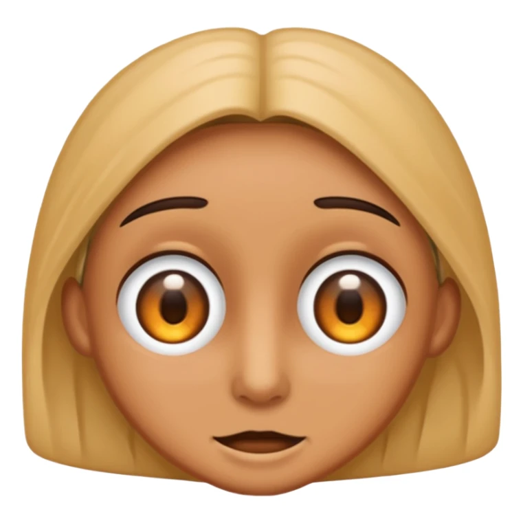 The same exact emoji as 😬 but with the 😁 eyes please sticker