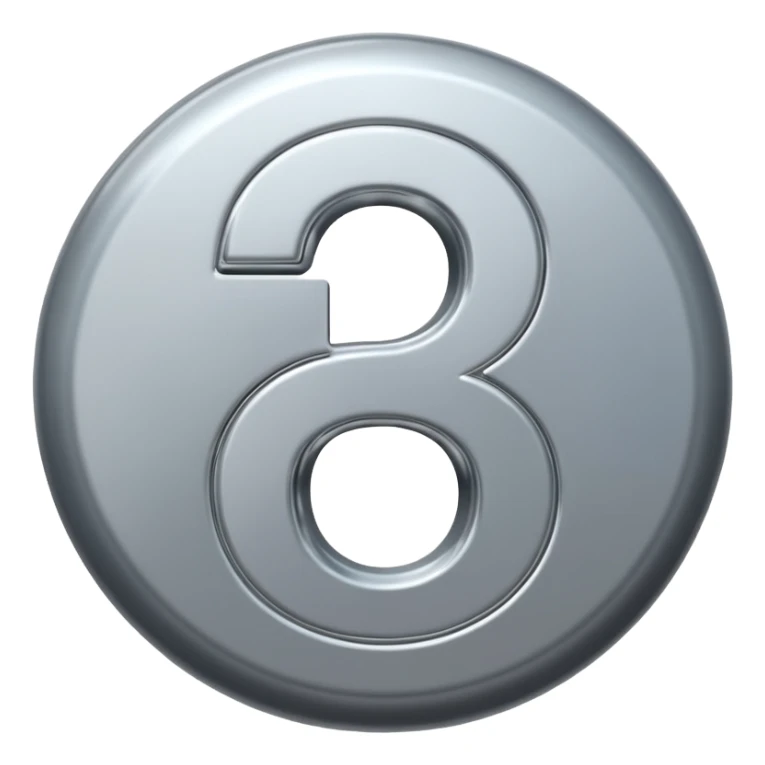 A 3D number 3 in a movie theater setting, shiny metallic surface; bright spotlights from above; cinematic glow with subtle haze; glossy, premium Hollywood countdown look; centered composition. sticker