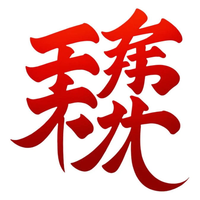 Chinese Mandarin sticker