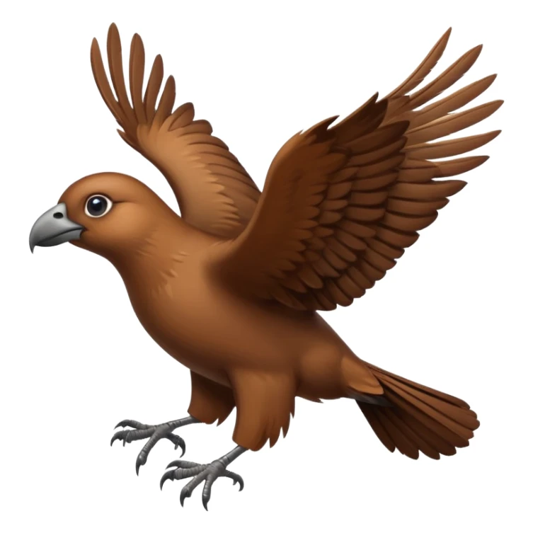 flying bird sticker