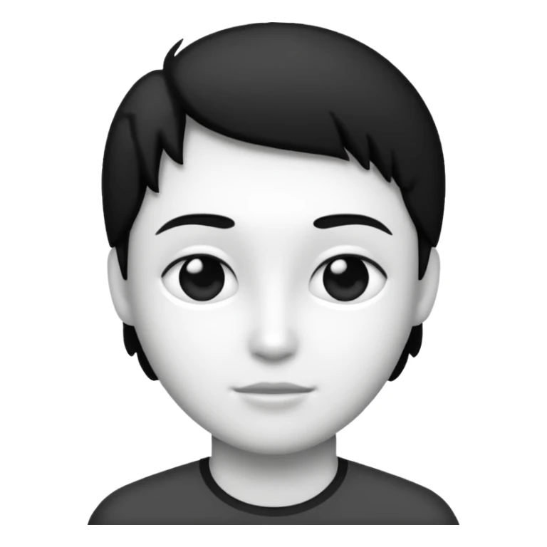 change this top black and white sticker