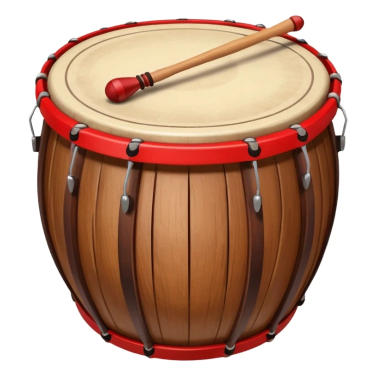 Create a instrument of tabla emoji sticker
