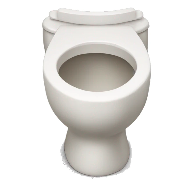 toilet with had and hands sticker