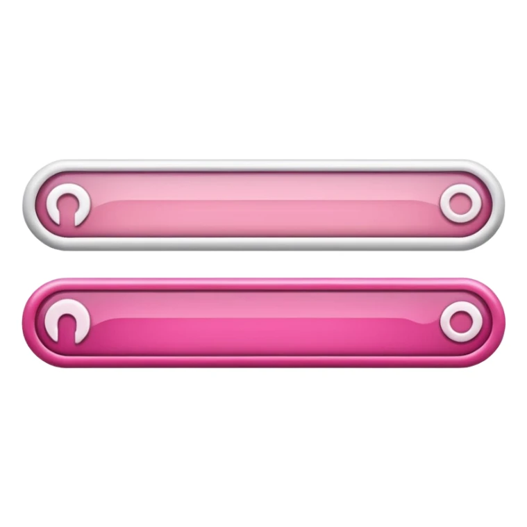 mix light pink dark pink and white girly internet seach bar logo sticker