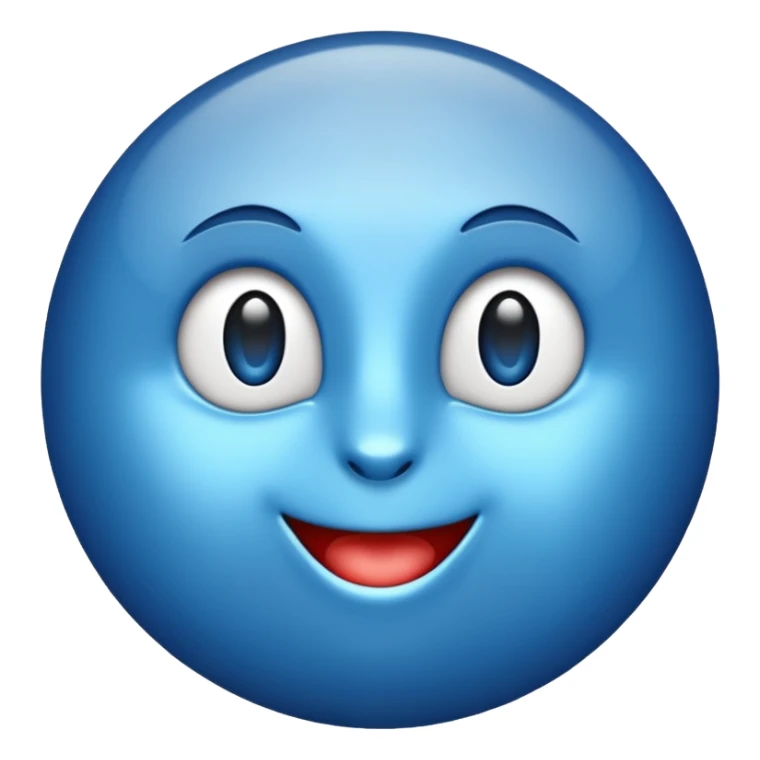 Blue tick instagram emoji in text format sticker
