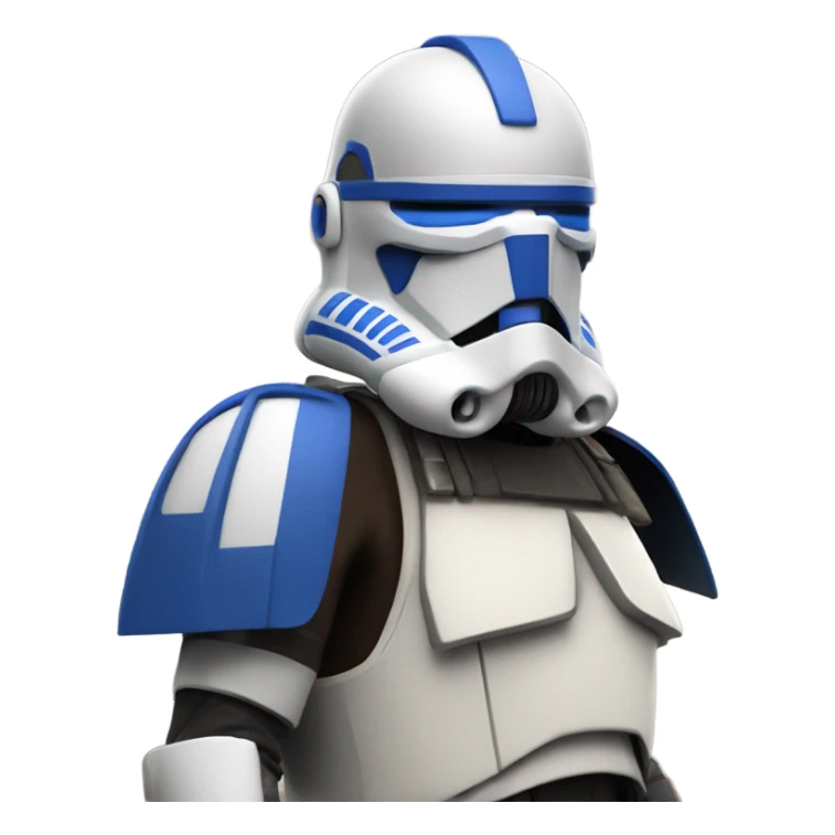 Captain Rex and the 501st storming the Jedi temple  sticker