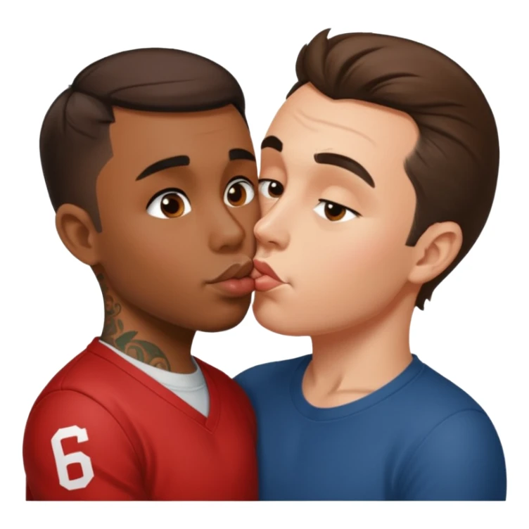 Charlie kirk kissingp diddy with tatoo 67 sticker