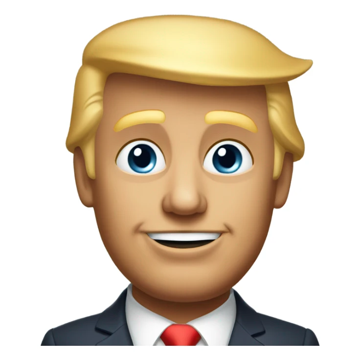 Donald Trump Rizzler sticker