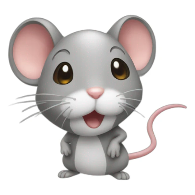 anime mouse sticker
