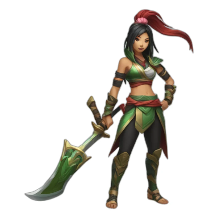 Akali League of leagend sticker