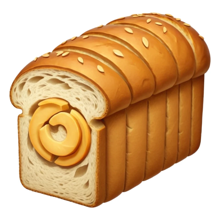 i dont need any hole or butter just simple bread load sliced  sticker