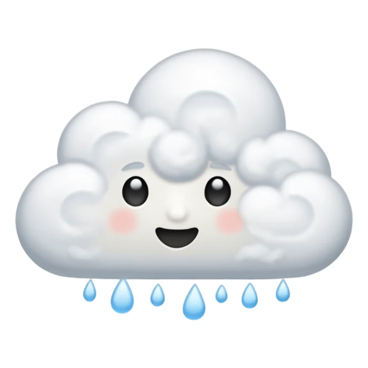 Create a powder emoji sticker