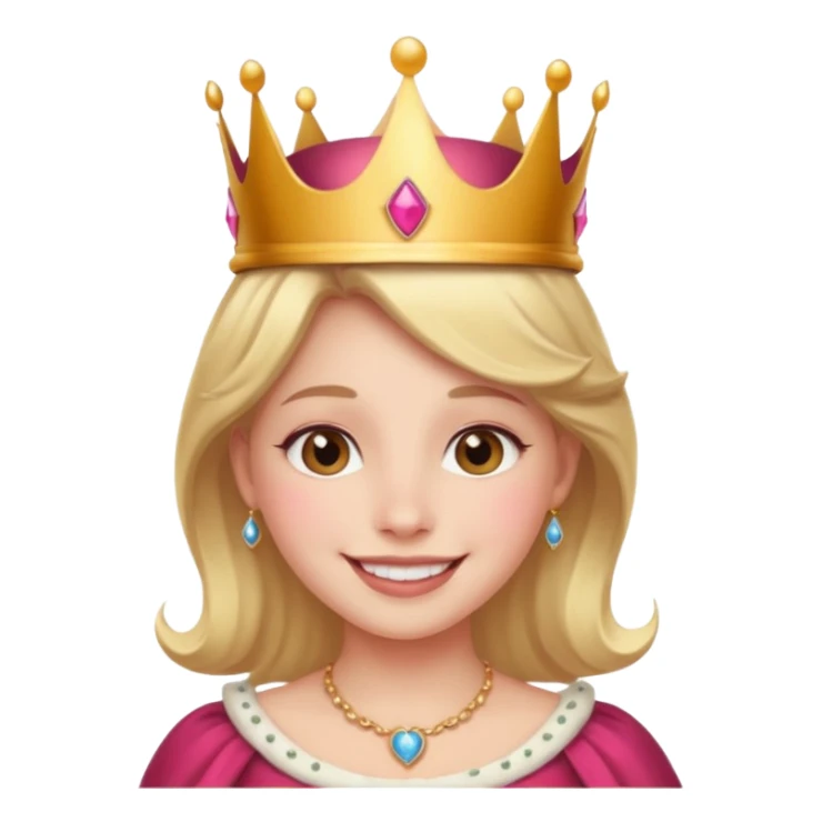 Una persona enamorado y con una corana sticker