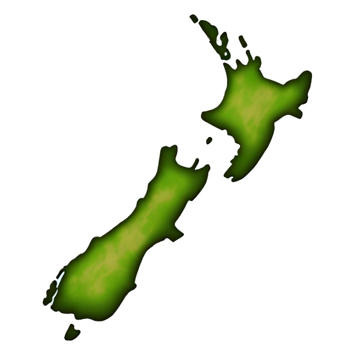new Zealand map emoji sticker