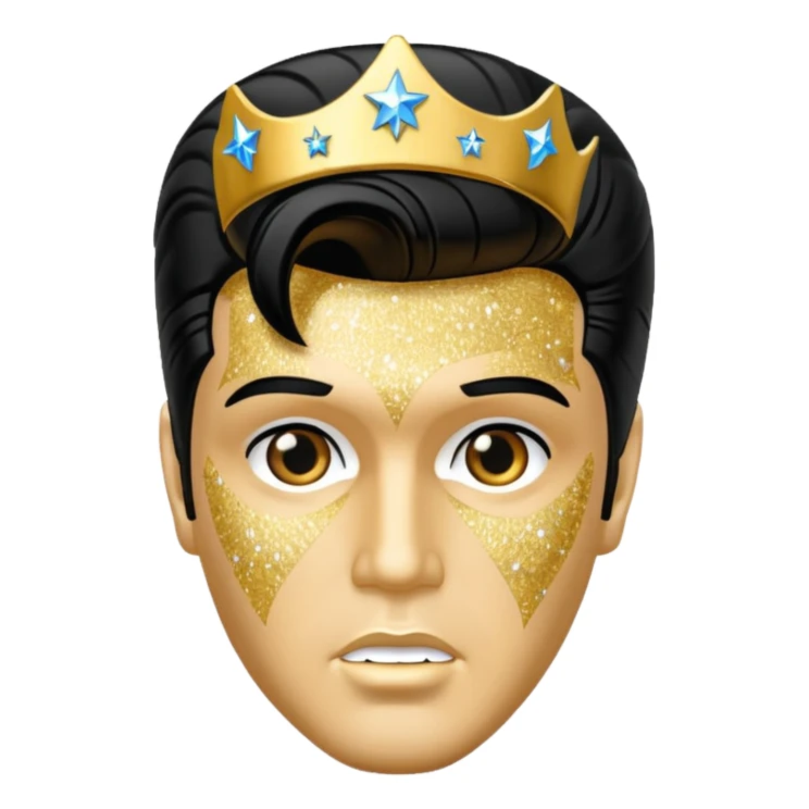 TCB Elvis Presley logo sticker